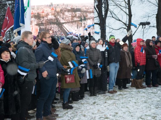 Eesti Vabariigi 99. aastapäeva tähistamine